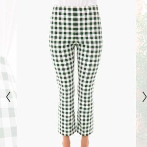 Tuckernuck green gingham ashford pants